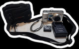 Panasonic DMC-TZ1 Lumix 10X Digital Camera w/Battery  Memory Card & Case Works.