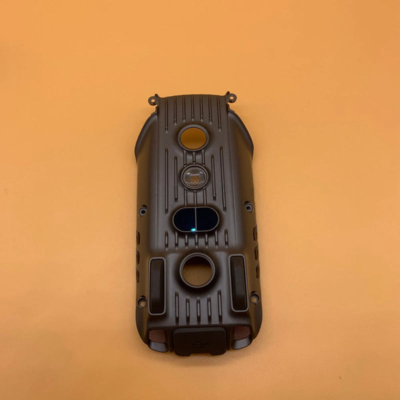 DJI Air 3 drone lower shell cover assembly, dark plastic with vent openings