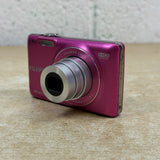 Fujifilm Finepix JX560 16MP Pink Digital Camera 2GB SD No Charger Working