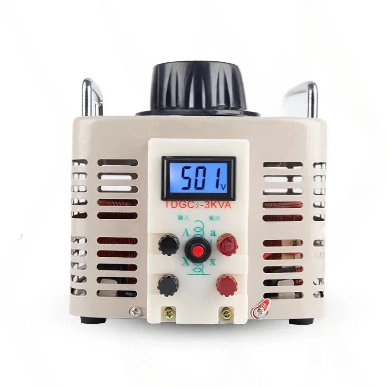 220V Single-Phase Voltage Regulator AC Step-Up Power Supply TDGC2-3KW 0-250V
