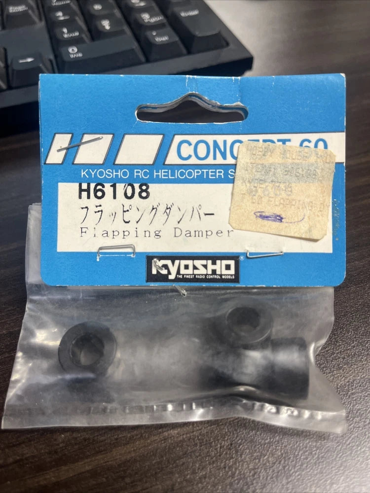KYOSHO Concept 60 Flapping Damper H6108 RARE HELICOPTER PARTS Vintage New