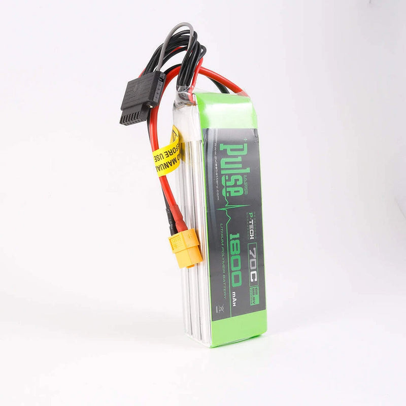 PULSE 1800mAh 70C 22.2V 6S G-Tech LiPo Battery - XT60 Connector