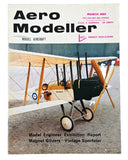 MARCH 1968 - AERO MODELLER VINTAGE AIRCRAFT HOBBY MAGAZINE MINI BIPLANES