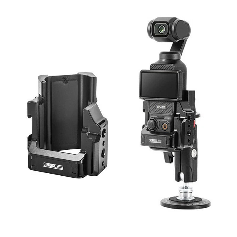 For DJI Pocket 3 Camera Metal Expansion Frame Rabbit Cage Protection Accessories Drone