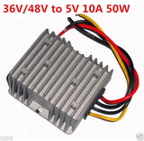 Waterproof Converter Regulator Step Down Power Supply 36V/48V to 5V 10A 50W