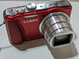Panasonic LUMIX DMC-TZ30 Red Digital Camera Tested with Accessories