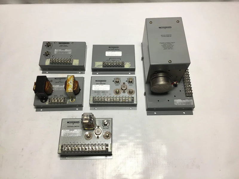 Woodward 2301 Motor Operated Potentiometer/Speed Sensor/Signal Converter/Powe...