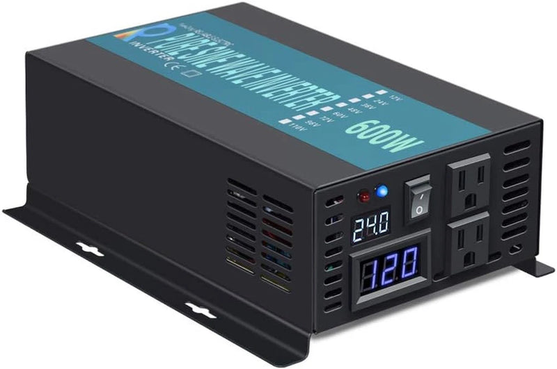 Pure Sine Wave Inverter 24VDC to 120VAC Off-Grid Power Supply RBP60024B1