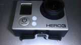 GoPro HERO3 HD action camera with front lens and mode button