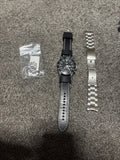 Stainless Steel Fossil Watch Crewmaster Model NDW2B - Needs Battery Battery