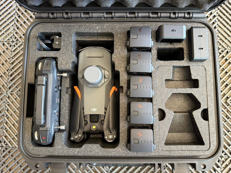 DJI mavic 3 enterprise Bundle with 5 Batteries (low cycles) and RTK module.