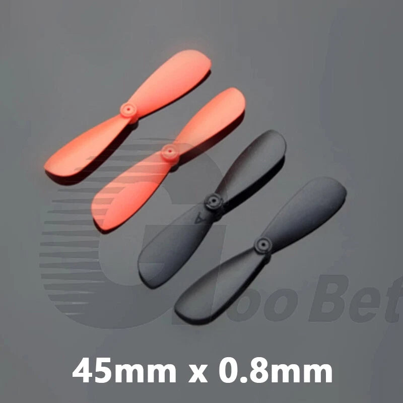 45mm Propeller Props Set Fits 0.8mm Shaft Motor RC Plane Aircraft Quadcopter DIY