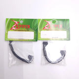 2-pack 70mm brushless motor sensor cable set, in sealed clear bags