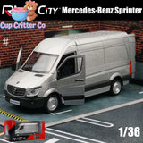 1/36 Mercedes-Benz Sprinter Car Toy Diecast MPV Van Model Car Truck Vehicle