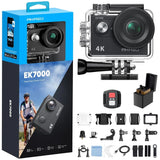 Ultra HD 20MP Waterproof Action Camera with Remote