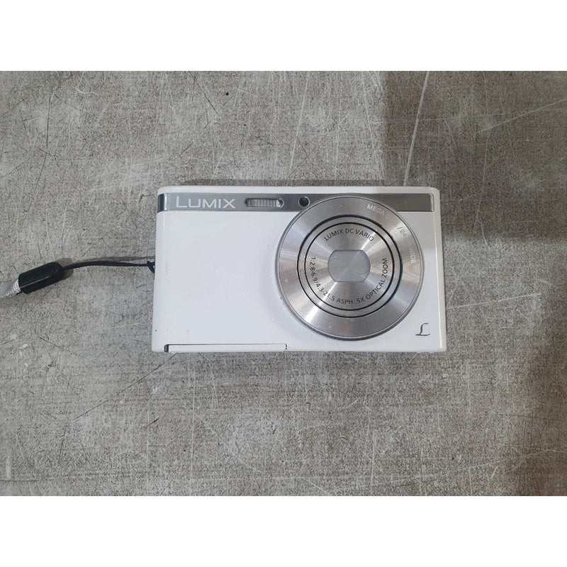 Panasonic Lumix DMC-XS1 Digital Camera White 2.7" Display 16.1MP 5x Optical Zoom