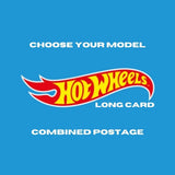 Hot Wheels 1:64 Diecast Model Cars LONG CARD - Choose your Model