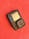 GoPro HERO10 action camera in black, front lens and rear screen visible