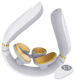 Tianfucen Cordless Neck Massager with Heat£¬3 Model 15 Levels Electric Neck Massa Battery