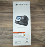 DJI Osmo Action 6 Action Camera 40MP Waterproof Wi-Fi 2.5in Screen Black