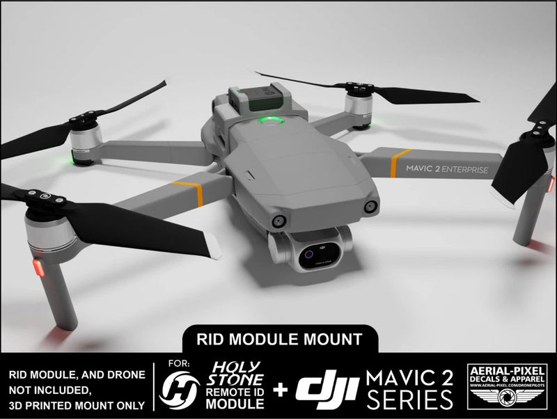 DJI Mavic 2 Series Holy Stone Mount for Remote ID (RID Module Not Included)