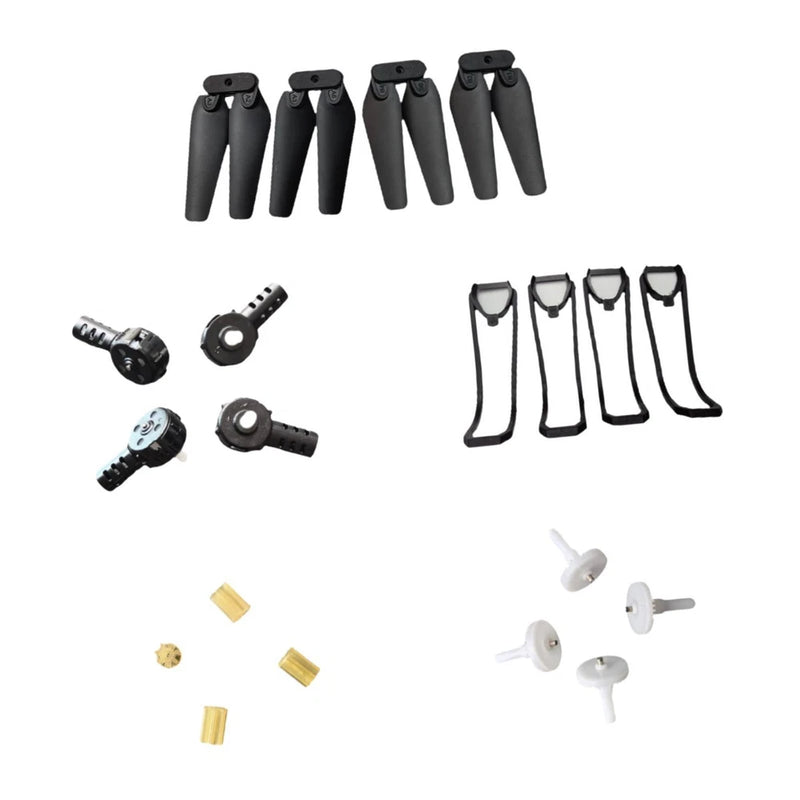 RC Quadcopter Spare Parts RC Drone Motor Gear, Foldable Propeller Guard Motor