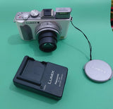 Panasonic Lumix DMC-LX5 white with charger - used