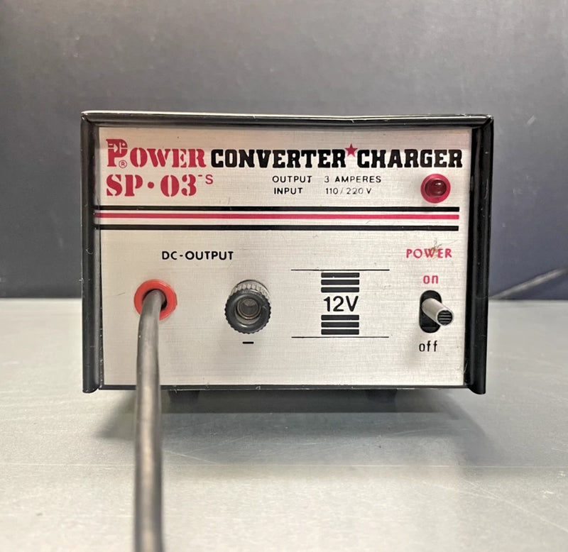 Antique SP-03 Power Converter Charger 3A 110/220V Input, 1?C12V Output