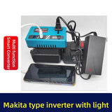 1821V Battery Inverter Power Converter 21V to 110 127 220 Volt with USB