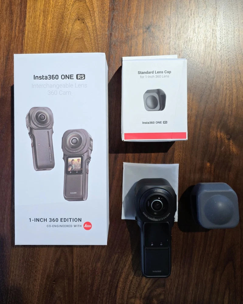 Insta360 ONE RS Action Camera - Black (Leica)