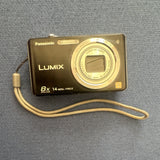 Panasonic LUMIX DMC-FH20 Compact 14MP 8x Zoom Auto Focus Digital Camera Black