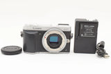 Panasonic GX7 Camera Body Silver w/Battery,charger,cable Language Japanese only