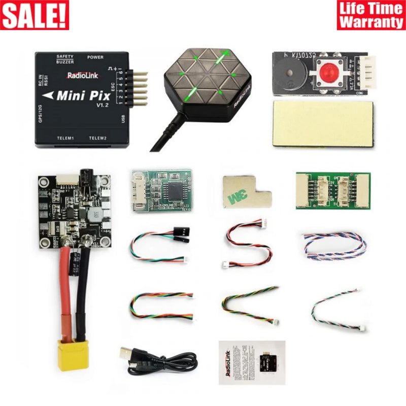 Radiolink Mini PIX + SE100 GPS Module Flight Controller for RC Car Wing Drones