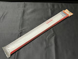 Vintage Kyosho RC helicopter main rotor blade in white/red packaging, 530mm