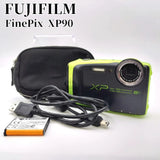 FUJIFILM FINEPIX XP90 Compact Digital Camera Tested Working Seller Japan