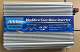 Power Inverter 800W with Dual sockets Output and USB5V 2000mA Input DC12V or 24V