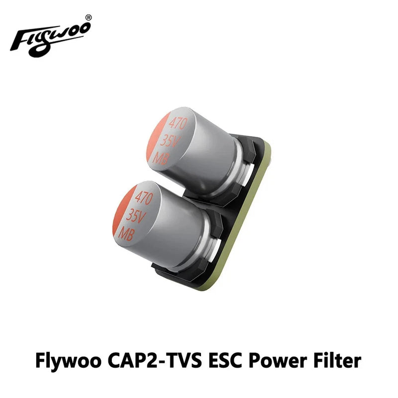 Flywoo CAP2-TVS ESC Power Filter 3-6S LiPo Low ESR Capacitor for FPV Drone Battery