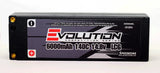 Evolution 6000mAh 140C 4S 14.8V LCG Lipo - Hardcase 5mm  Inboard Connectors