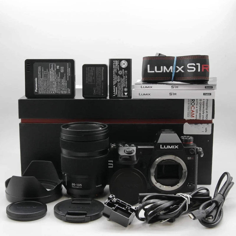 * OPEN BOX EXCELLENT * Panasonic Lumix S1R Digital Mirrorless Camera with 24-105