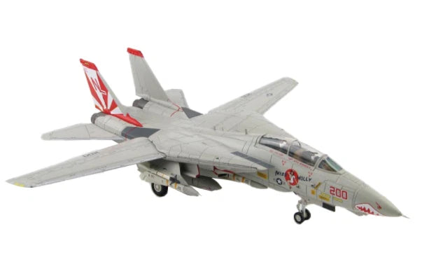 HM USS Grumman F-14A for Tomcat Miss Molly for VF-111 1/72 diecast plane model