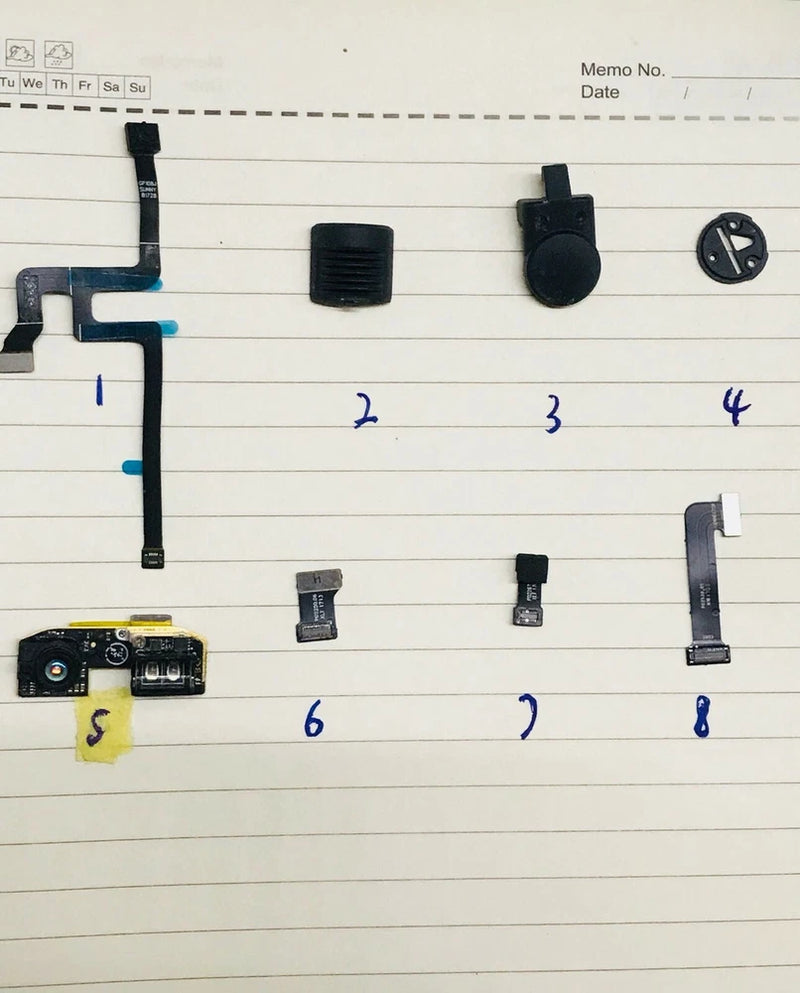 DJI spark PTZ flat cable FPV GPS front and lower visual power line PTZ parts