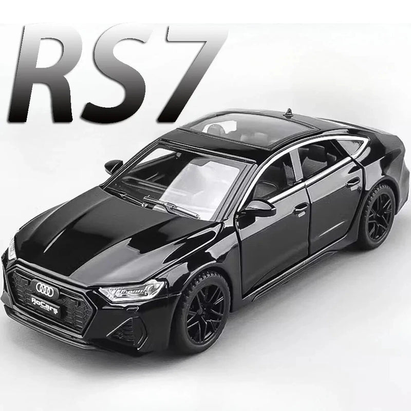1:32 Audi RS7 Sportback ? Model Toy Cars Alloy Diecast 6 Doors Opened Gift Kids