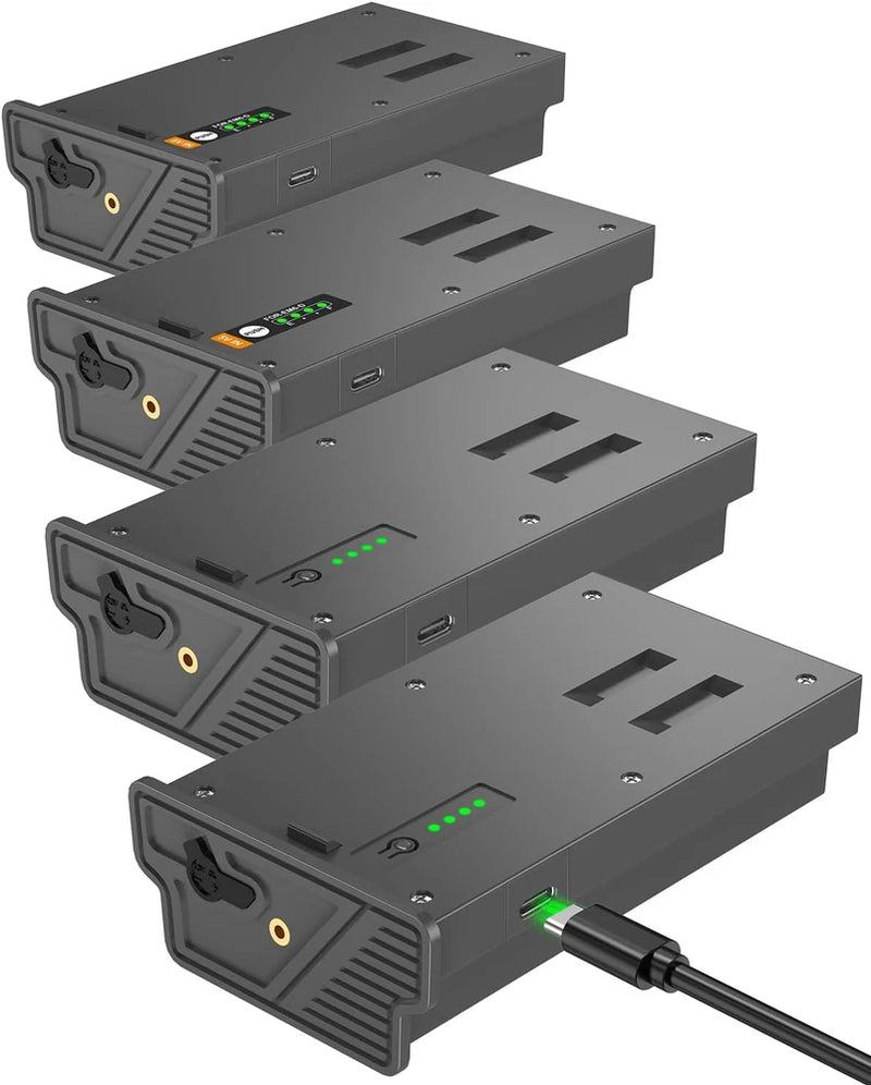 4 Pack New Reveal Lithium Battery Pack Compatible with Reveal Hunting Camera Ult Battery