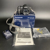 Panasonic Lumix DMC-FZ7 6MP Black with New Battery, Charger & SD Card - Tested