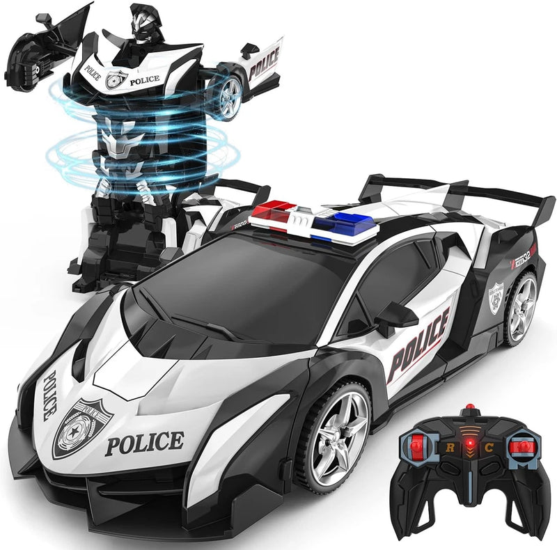 BLUEJAY Transform Rc Cars for Boys 4-7 8-12, 2.4Ghz Remote Control Car 1:18 S... Converter