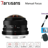 7artisans 4mm F2.8 Wide Angle Fisheye Lens For fujifilm XF X T10 Pro2 S10 Camera