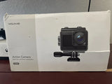 WOLFANG GA200 Action Camera 4K Video 24MP Waterproof Black