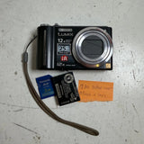 Panasonic Lumix DMC-ZS1 Black 2.7 " LCD 10.1MP 12x Optical Zoom Digital Camera