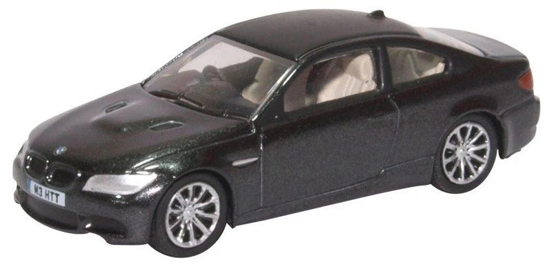 Oxford Diecast BMW M3 Coupe E92 'Jerez Black' Die Cast Model 1:76 00 Scale New