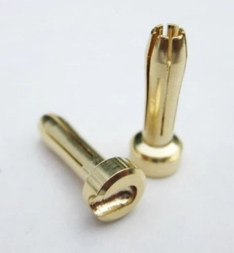 TQ 4mm Gold Heavy Duty High Power Bullet Connectors 18mm TQ2505 Battery